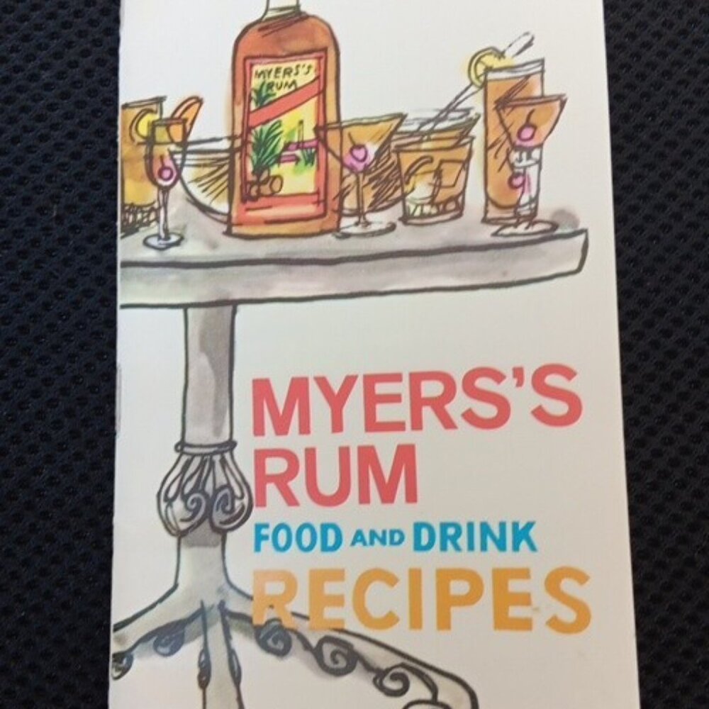 "Vintage Myer's Jamaica Rum Ephemera – 32 Pages of Retro Cocktails & Recipes!"